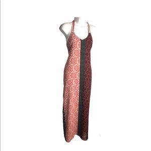 RD Style | Bohemian Maxi Dress Knit Strap Detail •